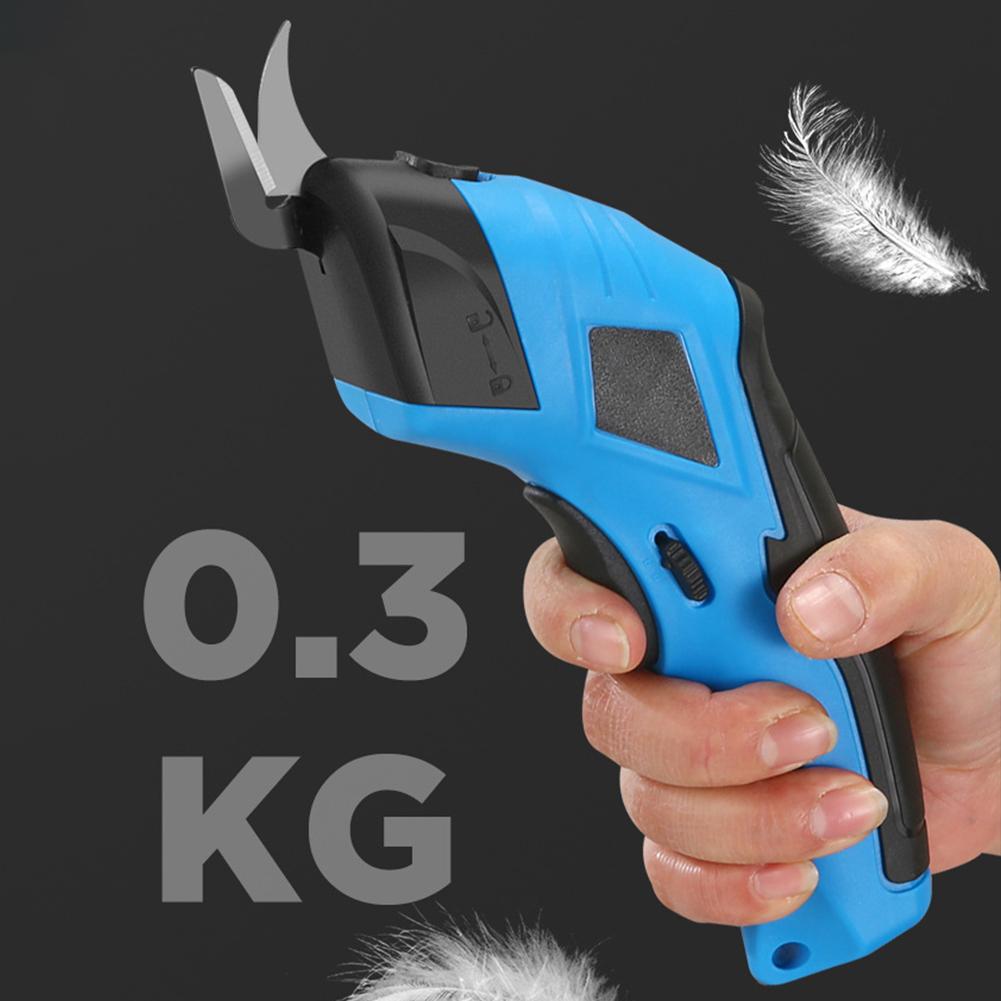 Tragbare wiederaufladbare elektrische Schere müheloses Schneiden Stoff Leder elektrische Schneideschere Schneider Nähschneidemesser