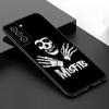 The Misfits Glenn Danzig Black Silicone Phone Case For Samsung Galaxy S23 S21 S20 FE S24 S22 Ultra S10E S10 S9 S8 Plus