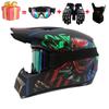 Full Face Motorcycle Helmet Off-Road ATV Dirt Bike Mountain Downhill Youth Adult ABS Safety Gear
