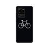 Black tpu Case For Samsung galaxy S20 /S20 PLUS/S20 ultra/S20+ /S20FE back cover BIKE CYCLING art
