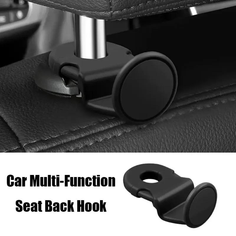 2/6/10PCS Car Back Seat Hook Car Interior Organizer Accessories 20KG Heavy Duty for Grocery Bag Car Headrest Hanger