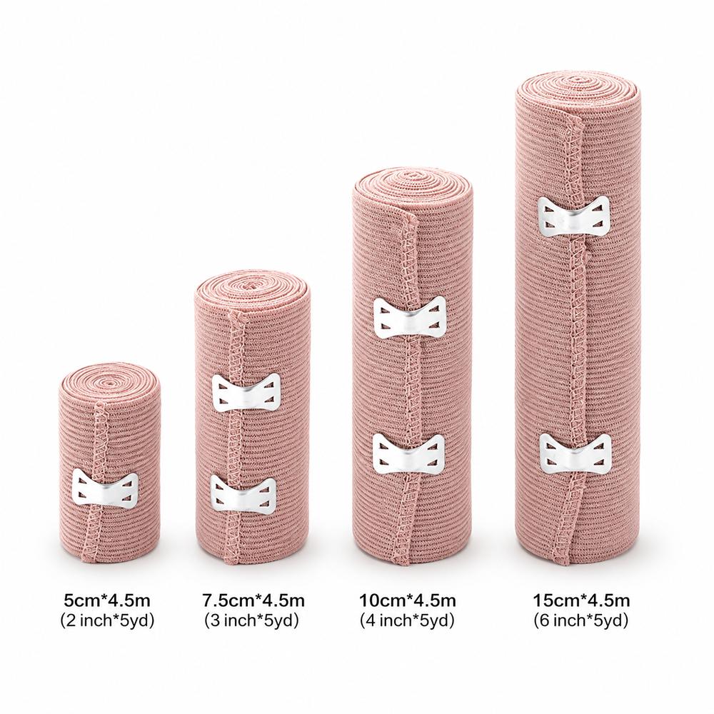 Sports Bandage Wrap Elastic Bandage Portable High Elasticity Breathable Comfortable Sports Tape Wrist Ankle Foot Knee Support