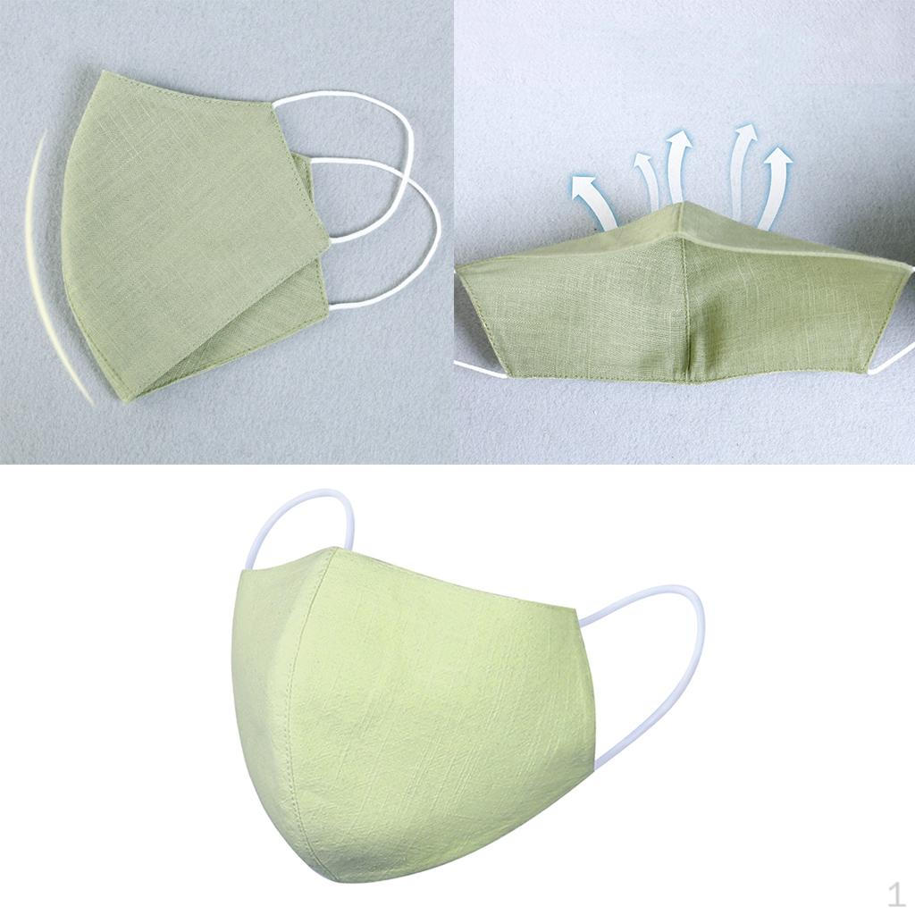 Anti Pollution Mouth Cover Reusable Dust Proof Face Green