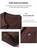 Men's Korean Style Slim Fit Knit Lapel Cardigan Sweater - Spring & Autumn Casual Trendy Jacket