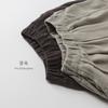 Pantaloni Casual Larghi a Gamba Larga in Puro Cotone Stile Coreano per Bambini Unisex