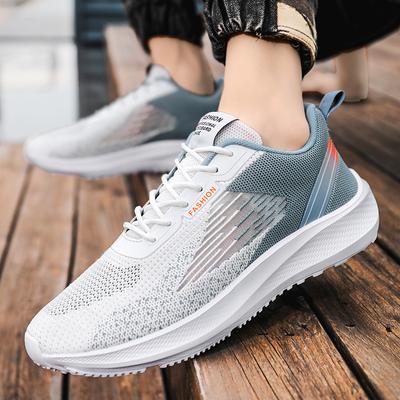 Men Summer Casual Outdoor Sports Sneakers Mesh Breathable Platform New Casual Hiking Training Light Running Shoes Tenis Deportivos