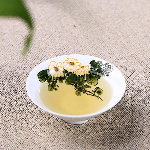 Jingdezhen Dropshipping Tea Set Hand-painted Tea Cup Puer Black Tea Tieguanyin Ceramic Small Cups Chinese Household Teaware