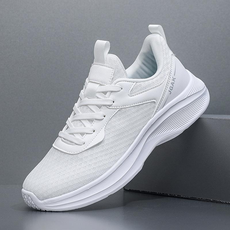 Spring and summer men's large size running sports shoes men's outdoor light and wear-resistant fitness ultra-light shock-absorbing casual shoes
