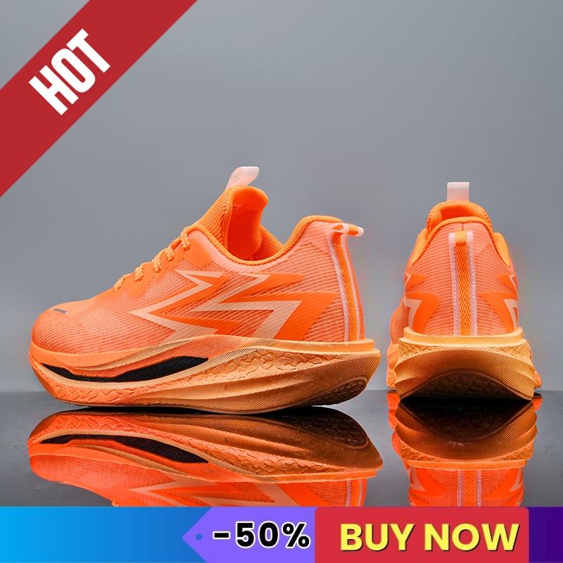 Carbon Plate Running Shoes Men Sneakers Marathon Shoes Professional Tennis Race Tranier Cushion Athletic Outdoor Gym Shoes Women