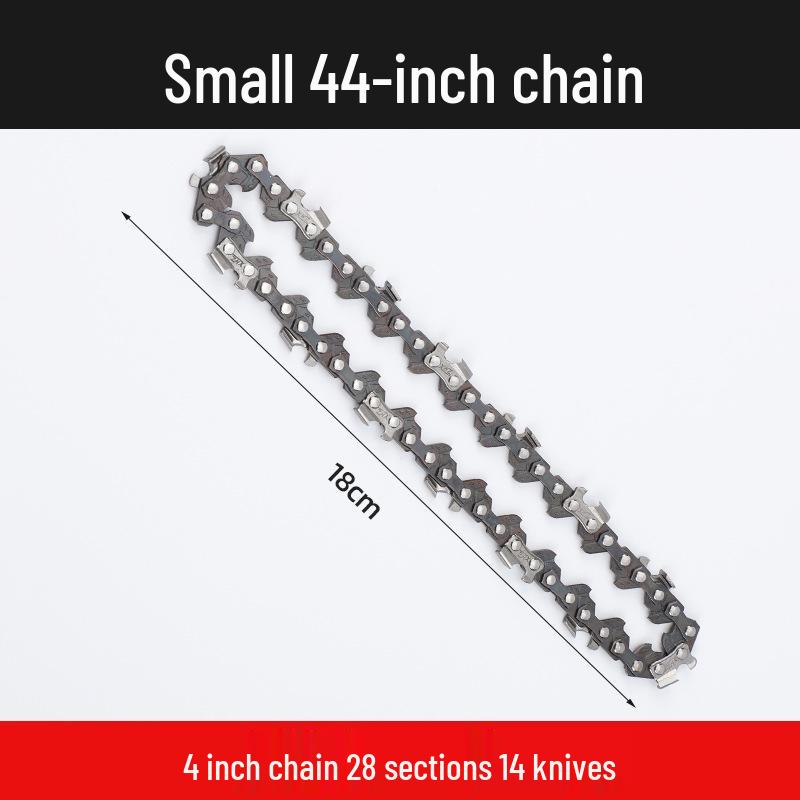 Universal Chainsaw Guide Bar & Chain: 4" & 16" for Gasoline & Lithium Electric Saws