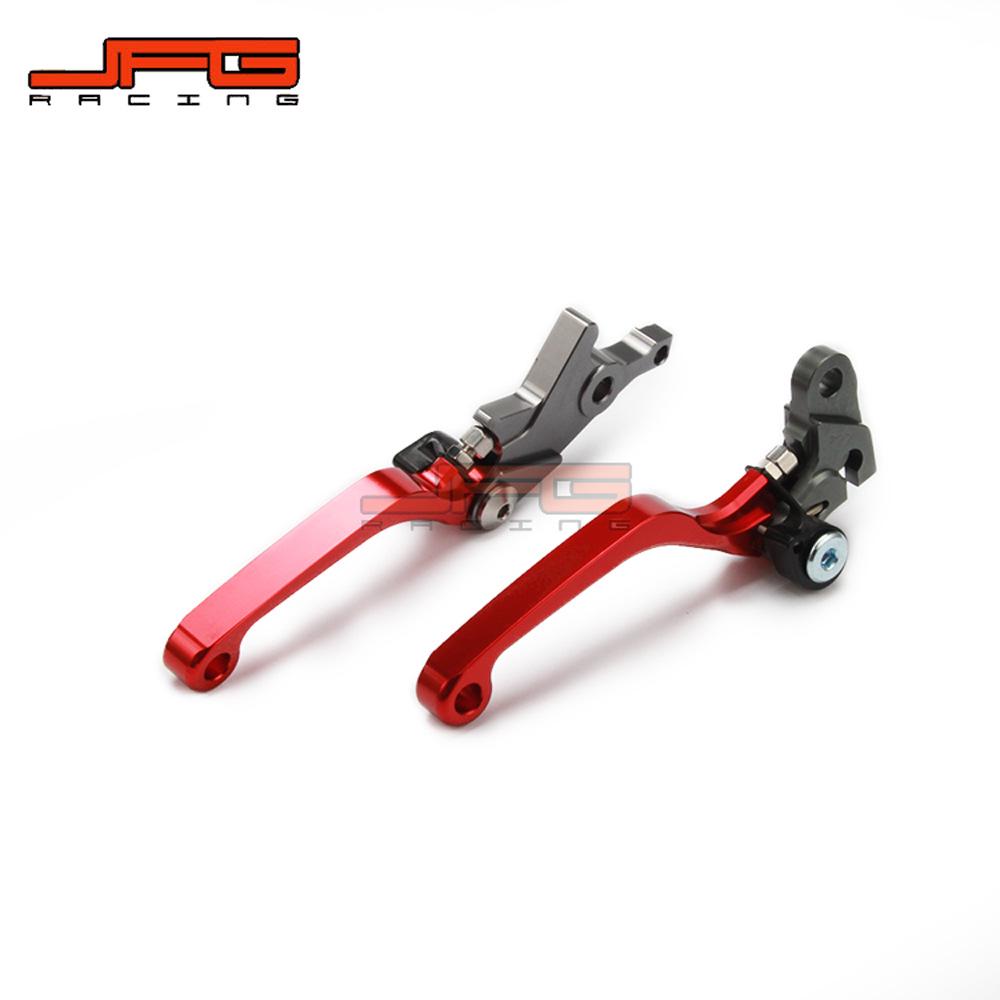 CRF250L/M 12-16 CNC Hliníkové páčky brzdy a spojky typu Bull Horn pro off-roadové motocykly