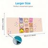 Animal Friends Large Size Mouse Pad Large Gaming Table Cushion Nonslip Laptop Tablet Big Mousepad Xxl Mat Mini Pc Playmat With Lock Edge