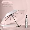 Fully Automatic Titanium Silver Umbrella Sun Umbrella Sun Protection Umbrella for Women Rain or Shine