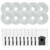Accessory Bundle For Mova E40 Ultra Robot Vacuum Cleaner – Mop Pads And Dust Bags Replacement Parts Sweeping Parts