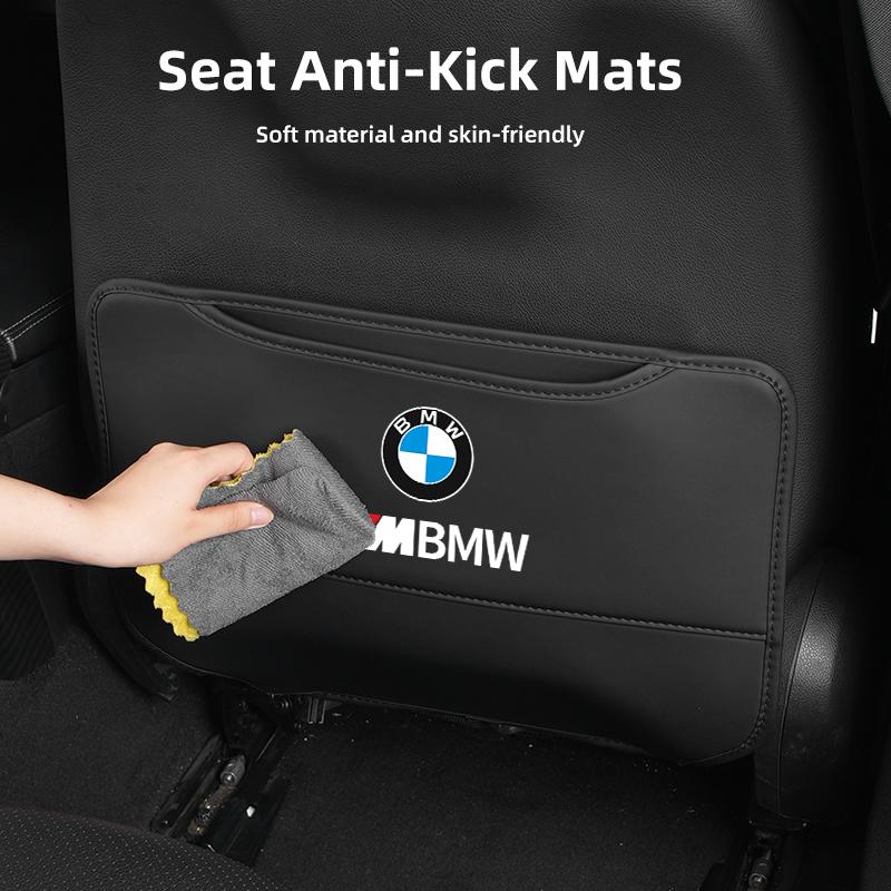 Hot 2025 Suport Anti-Lovire Spătar Scaun Mașină Copil Anti-Zgârieturi Covoraș Protector Pentru BMW E46 E39 E90 E60 E36 F30 F10 E34 X5 E53 F20 E92 E8