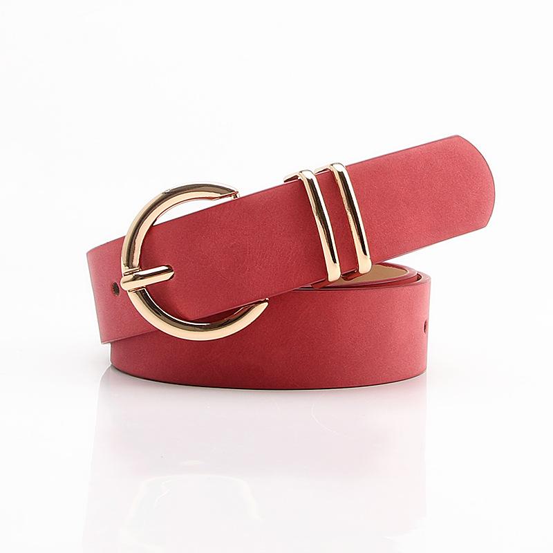 Fashionable Boutique Lamb Pattern Women's Pin Buckle Belt Casual Versatile Jeans Belt Belt Women's Belt