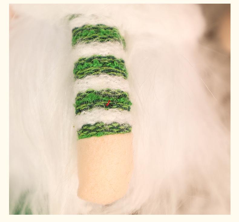 Festliche Leuchtende Gartenzwerg-Figur mit Strickmütze – Weihnachtsdekoration & Geschenke