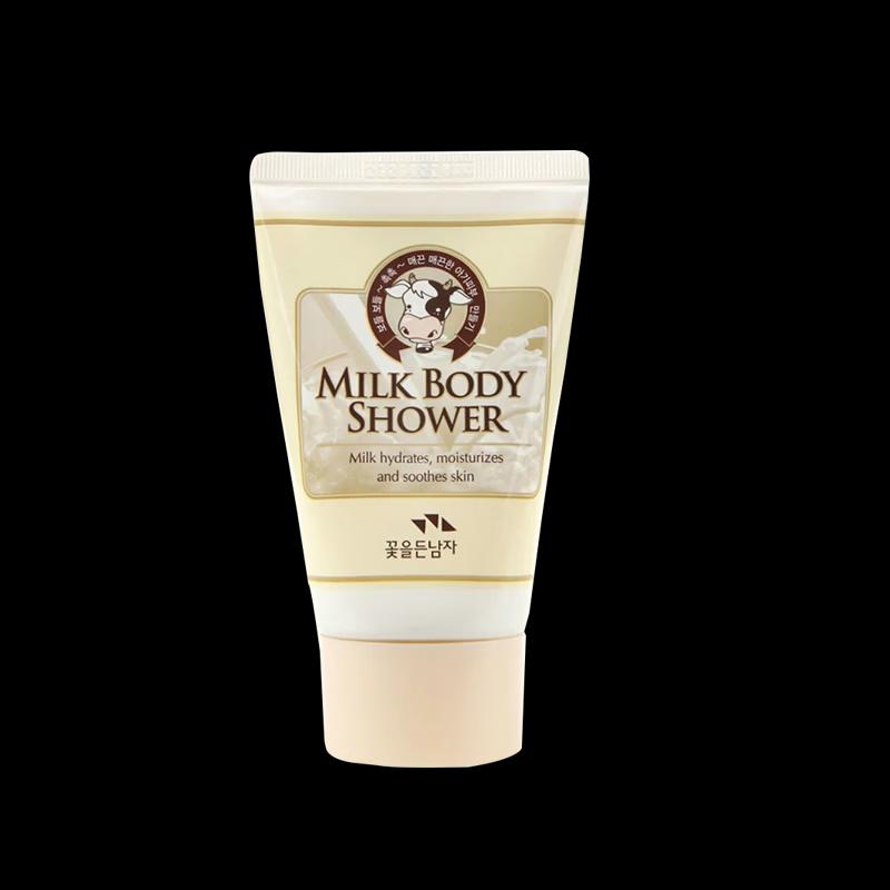 Somang Milk Scented Shower Gel & Body Lotion Travel Set