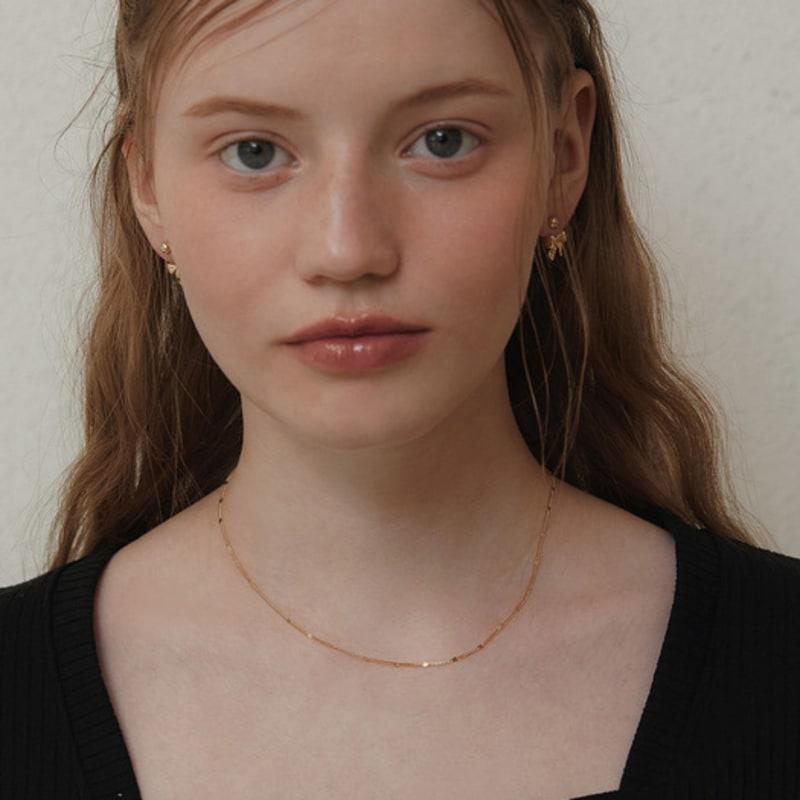 TATIANA (925 Silver) Monorail Chain Necklace NZ2161