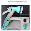 Retractable 50FT Garden Hose Reel Design with Multi Pattern Nozzle for Patios Use Water Hose
