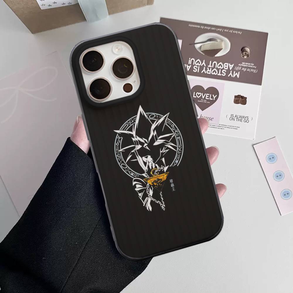 Anime Yu-Gi-Oh! Soft Corrugated Transparent Phone Case For IPhone 17 15 16 11 12 13 14 Pro Max Plus Pro