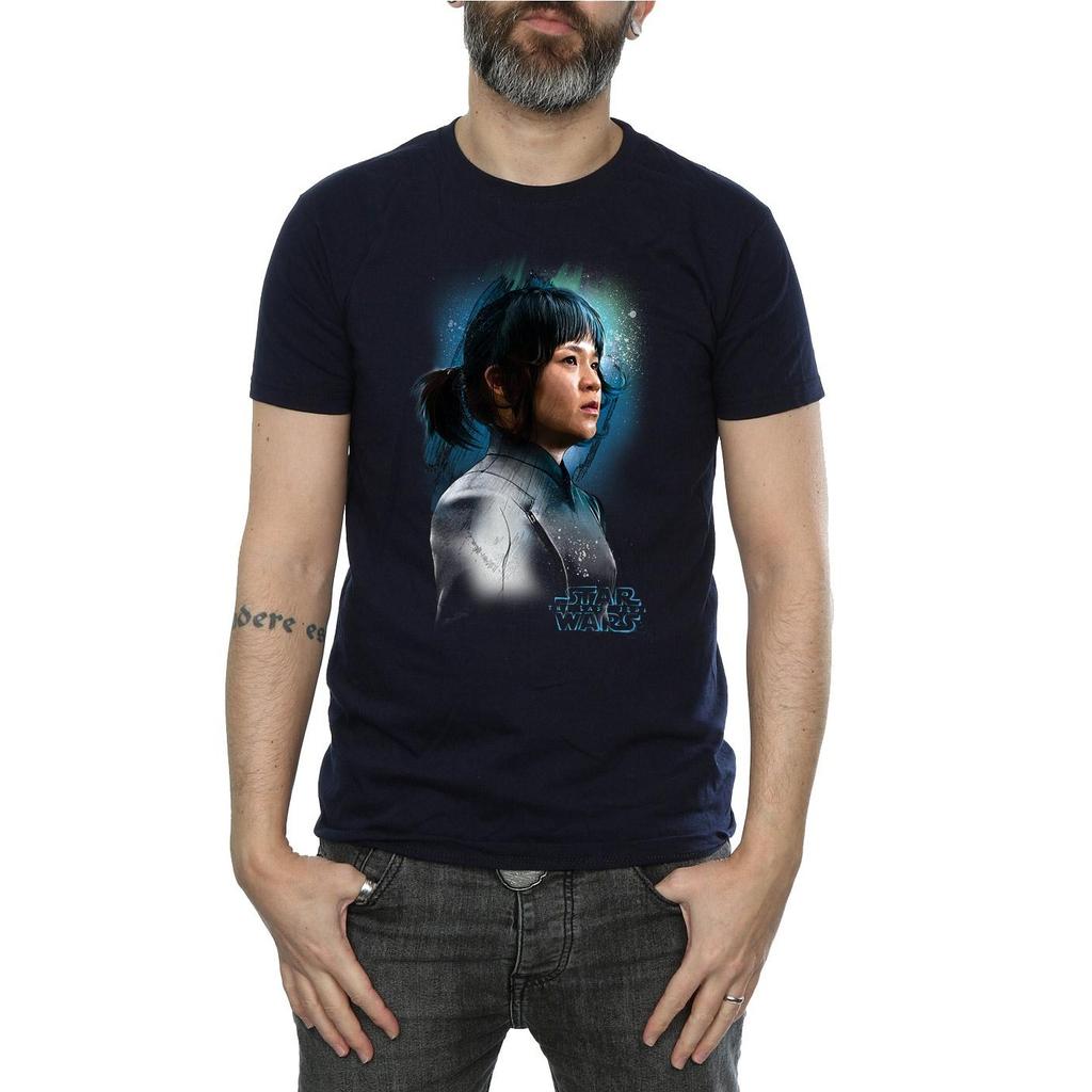 STAR WARS Mens The Last Jedi Rose Tico Brushed T-Shirt
