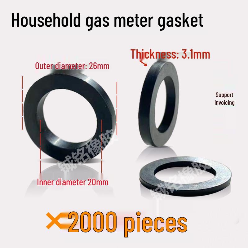 Gas Meter Inlet/Outlet Sealing Gasket for Natural and Coal Gas