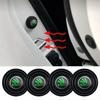 4Pcs Car Door Anti-shock Pad Anti-noise Buffer Gasket Auto Interior For Skoda Fabia Yeti Superb Kodiaq Octavia Enyaq Rapid Kamiq