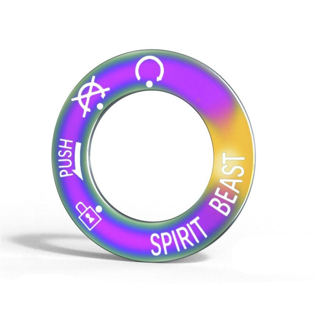 Stainless Steel Motorcycle Sticker Motorcycle Decal Start Lock Key Sticker Lock Switch Sticker