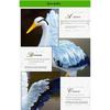 JNL Outdoor Resin Crane Sculpture Ornament