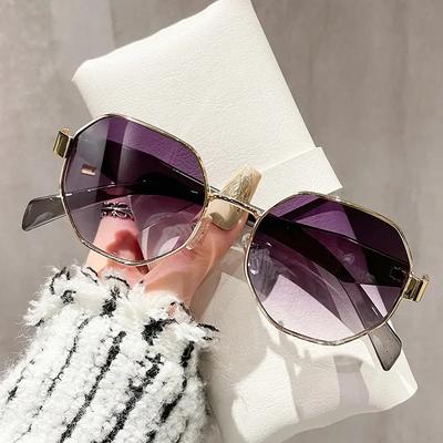 Pánské Dámské Nové Sluneční Brýle Uv400 Trendy Retro Polygonální Ochrana Očí Sluneční Brýle Pánské Luxusní Brýle pro Řízení Auta Sportovní Brýle Stínítka