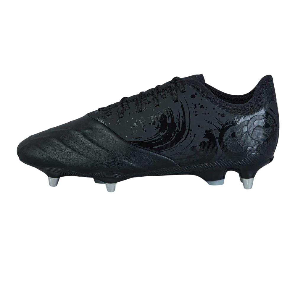 Canterbury Mens Phoenix Genesis Pro Leather Hybrid Soft Ground Rugby Boots