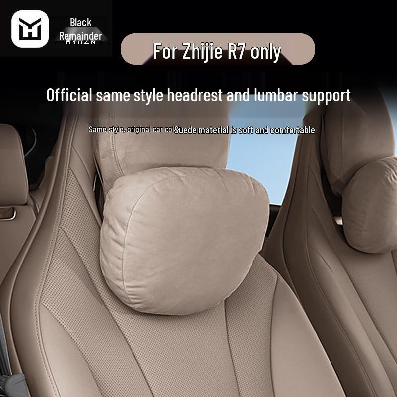 Zhijie R7/S7 Universal Headrest & Lumbar Support Pillow - All-Season Neck Protection for 26 Models