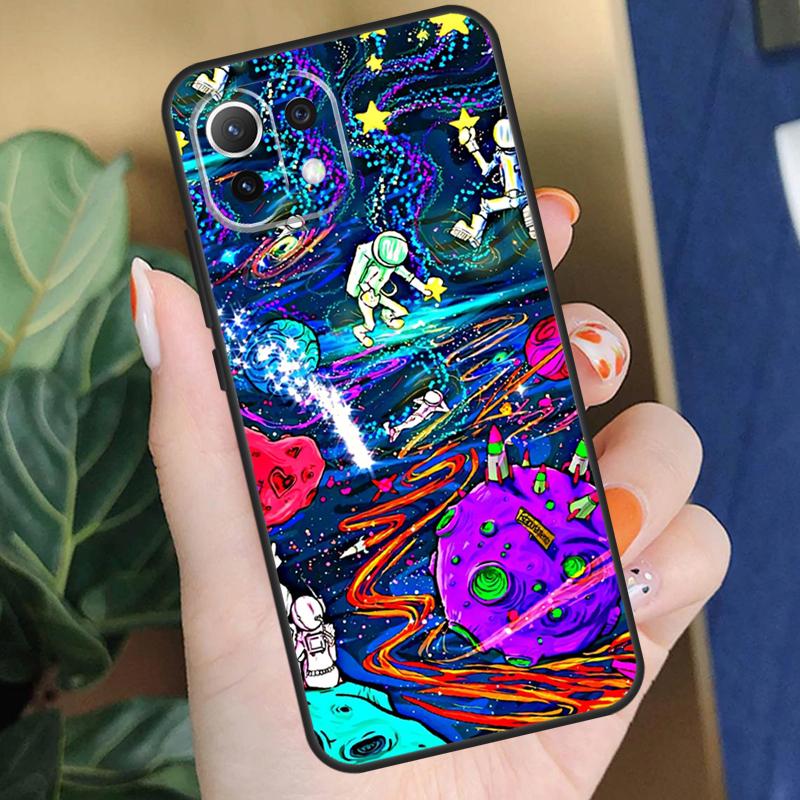 Mushroom Moon Shroom Farmer Case For Xiaomi 15T 14T 13T Pro 14 15 Ultra 17 Pro Max POCO X7 F8 Pro X5 X6 F5 F6 F7 Coque