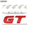 1Pc Car Styling GT 3D Metal Zinc Alloy Car Badge Body Fender Adhesive Emblem for KIA Forte Optima Picanto Stinger Sorento K5 KX5 KX7