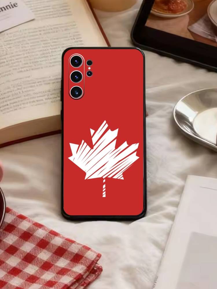 CANADA Phone Case For Samsung S26,S25,S24,S23,S22,S21,S20,Plus,Fe,Lite,Others Black Cover