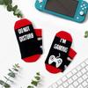 Gaming Socks Do Not Disturb I'm Novelty Boys for Men Women Gamer Youth