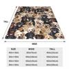 Labrador Flannel Blanket Quality Super Soft Cute Dog Xmas Gift Bedding Throws Winter Airplane Travel Chair Colorful Bedspread
