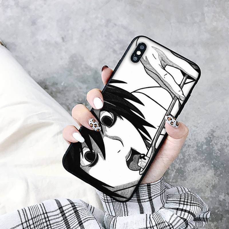 MaiYaCa Anime Manga Death Note Ryuk Phone Case for Iphone 13 11 12 Pro XS MAX 8 7 6 6S Plus X 5S SE 2020 XR Cover