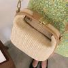 Straw Crossbody Bag For Womennewest Bohemian Small Knitting Summer Purse And Handbag Vacational Bucket Beach Bags