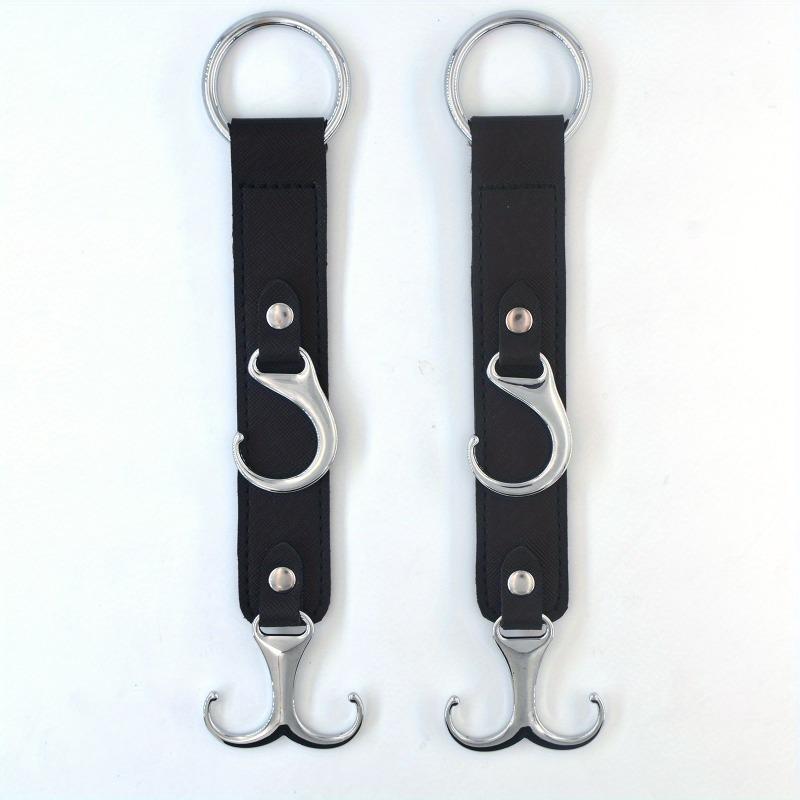 3 in 1 Leder Auto Geldbörse Halter Fahrzeug Sitz Kopfstütze Kleiderbügel Haken Auto Zubehör Innen