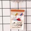 1/12 Mini Wall Storage Bag Hanging Pockets Dollhouse Cute Dollhouse Home Scene Decoration Accessories Micro Scene Photo Pros