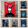 Coperta di Flanella Classico Film Horror Donnie-Darko Morbida per Bambini e Adulti Copriletto Peluche per Divano Plaid Coperta Pranzo per Divano Letto