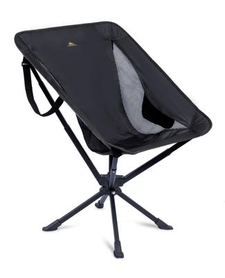 Camping 360 Degree Medium Integrated No Assembly Storage Bag 120kg Weight Black iClimbRotating Chair, Rotation, Lightweight, Foldable, Size, Frame,