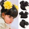 Bag Heat Resistant Fiber Newborn Girls Headwear Daily Wear Bangs Baby Hair Bun Children's Bangs