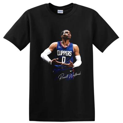Russell Westbrook Los Angeles Clippers Basketball T Shirt MVP Action Tee