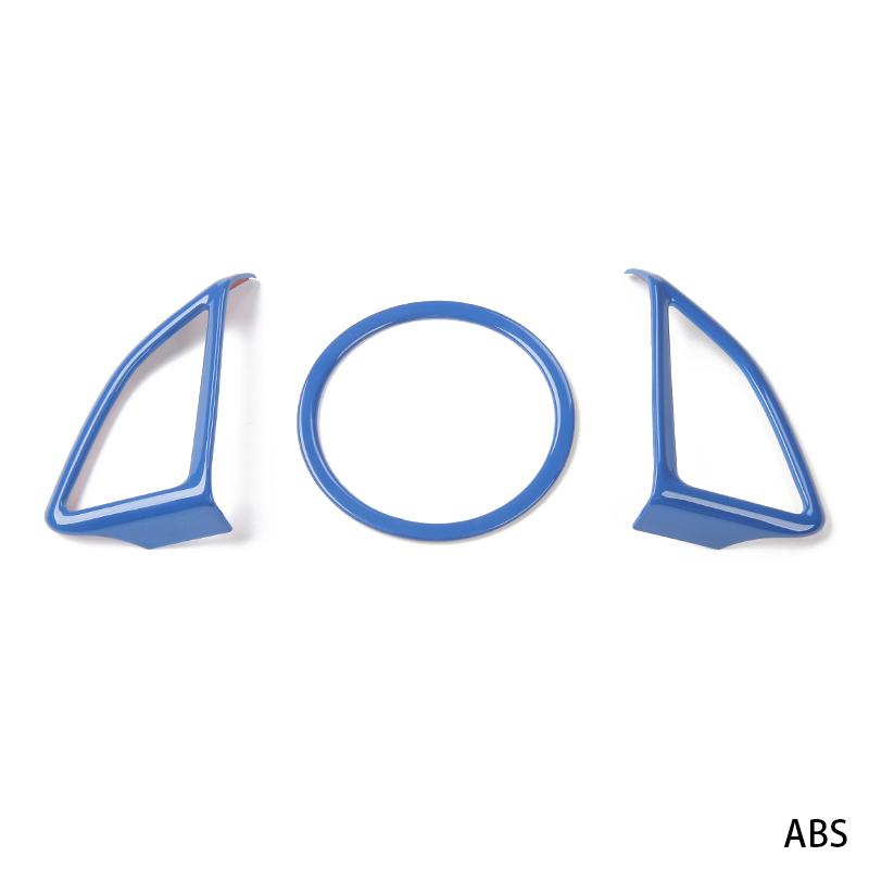 SHINEKA Interior Mouldings For Chevrolet Camaro 2017 Up Car Steering Wheel Decoration Cover Trim Sticker Accessories Car