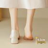 ZHR Women's Leather Square-Toe Loafers KM01