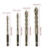 652F Upgraded Four Edged Drill Bit Professional Carpentry Tool For Glass Ceramic Concrete Brick Metal Drill Bit