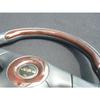 [Beautiful item! At that time!] Wood style & leather steering wheel Old car Hiso Vip GX71 Mark II Cresta GZ10 Soarer Highway Racer Y30 Y31 Gloria